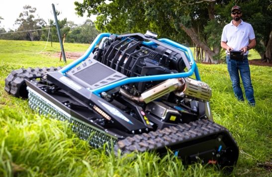 Steep Slope, High Grass, Remote Controlled Mower